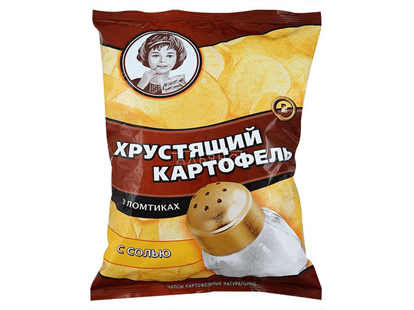 Картофельные чипсы "Девочка" 160 гр. в Долгопрудном