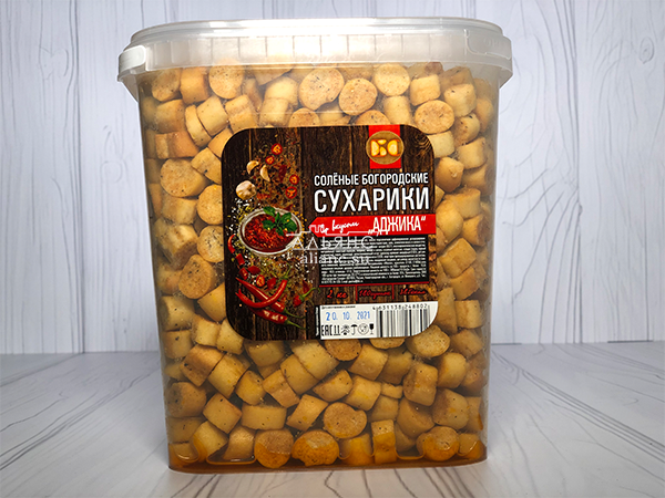 Сухарики с аджикой в Долгопрудном
