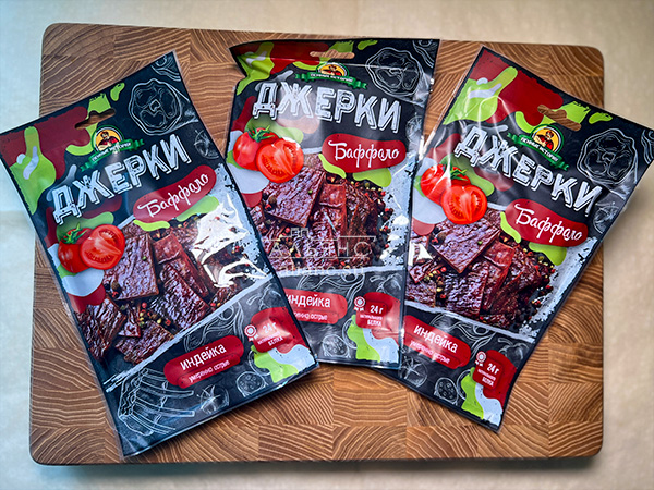 Джерки из индейки "Баффало" 45 гр. в Долгопрудном