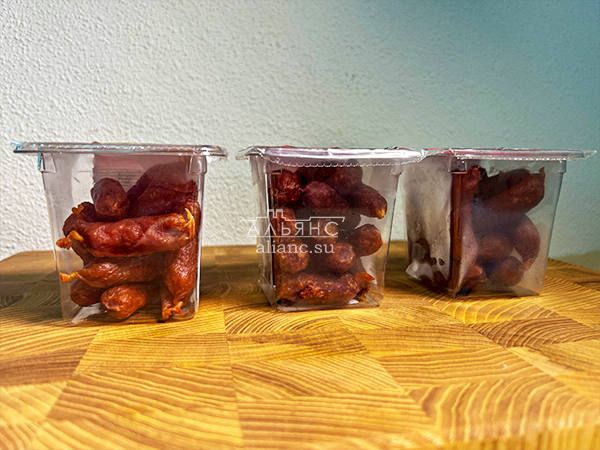 Колбаски МИНИ с сыром с/к (100 гр) в Долгопрудном