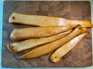 Чипсы из лаваша: Кальмар палочки х/к