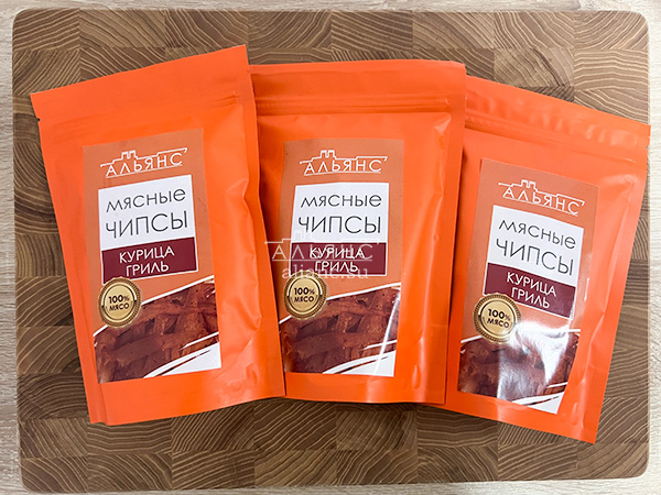 Мясо (АЛЬЯНС) вяленое курица "Гриль" 50 гр. в Долгопрудном