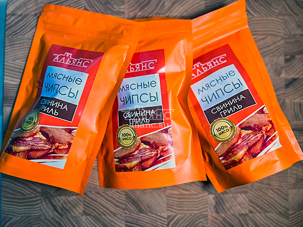 Мясо (АЛЬЯНС) вяленое свинина "Гриль" 50 гр. в Долгопрудном