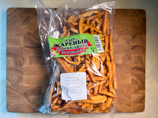 Жареный сыр "ВКУСНЯШКА" (Оливковый) 500гр. в Долгопрудном