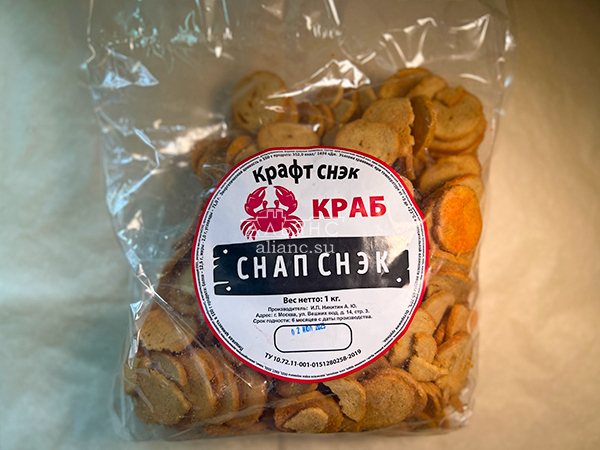 Снапсы ПШЕНИЧНЫЕ "Краб" в Долгопрудном
