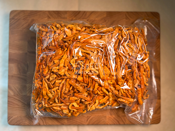 Нитка ЖАРЕНАЯ "Тайский перец" Oktobersnack 1 кг (сырный продукт) в Долгопрудном
