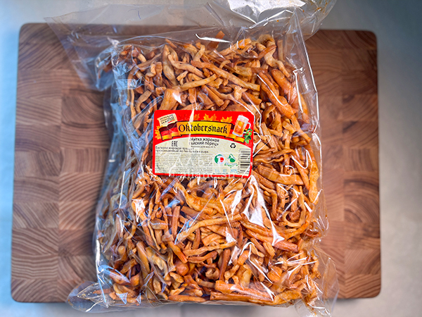 Нитка ЖАРЕНАЯ "Тайский перец" Oktobersnack 1 кг (сырный продукт) в Долгопрудном