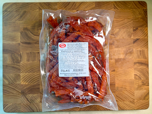 Продукт из мяса птиц "КАРПАЧЧО с АДЖИКОЙ" с/к "ООО БАЛТИКА" (Калининградская обл.) в Долгопрудном
