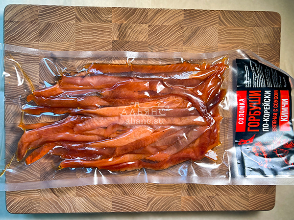 Горбуша соломка по-корейски в Долгопрудном