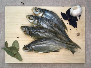 Горбуша стейк: Густера вяленая