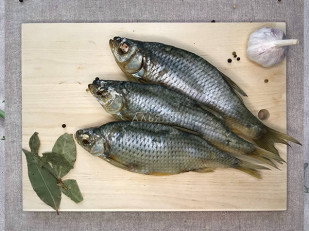 Горбуша стейк: Красноперка вяленая