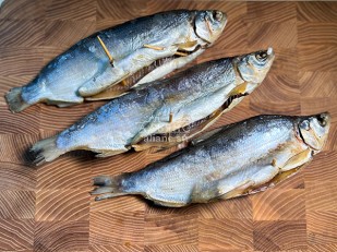 Горбуша стейк: Пелядь вяленая крупная потрошеная