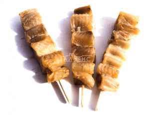 Стейк дикого лосося 